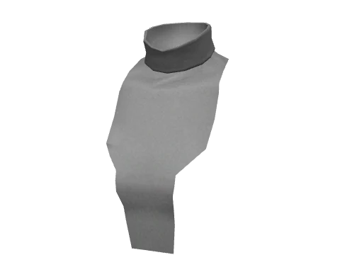 Gray Turtleneck