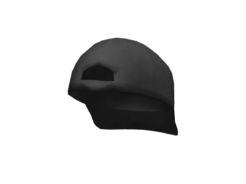 Black Backwards Cap