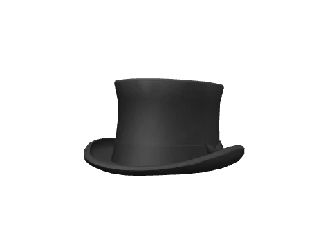 Black Undertaker Hat