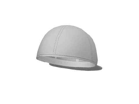 Gray Believe Backwards Cap