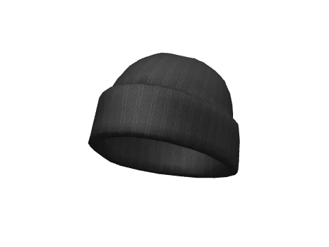 Black Wool Beanie