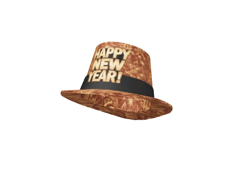 Bronze New Year's Hat