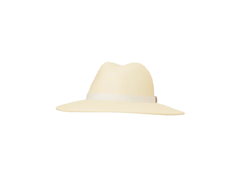 Beige Straw Sun Hat
