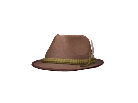 Brown Alpine Hat