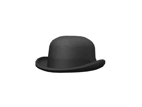 Black Bowler Hat