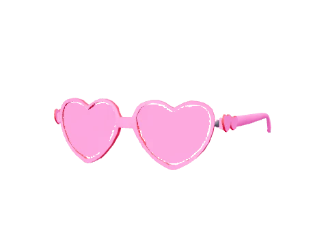 Pink Heart Shades