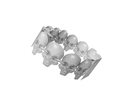 Skull Wrist Chain (R)