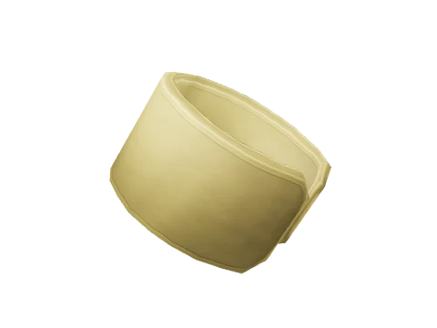 Gold Plain Cuff