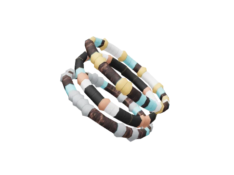 Aqua Hippy Bracelet