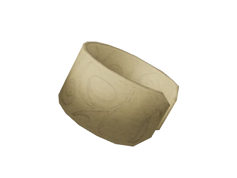 Gold Swirl Cuff