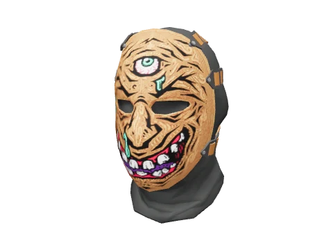 Brown Grotesque Painted