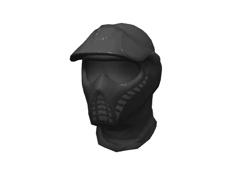 Black Combat Mask