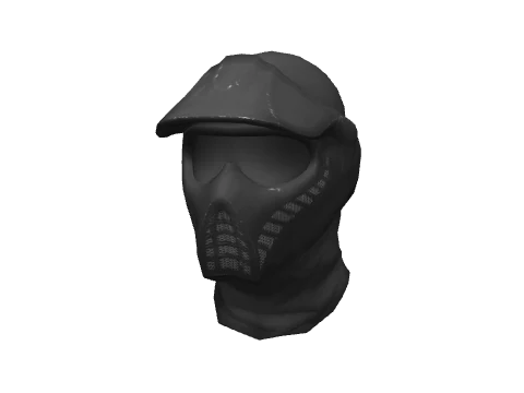 Black Combat Mask