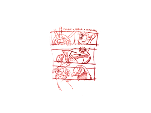 Red PRB Panel Hoodie