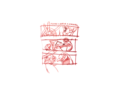Red PRB Panel Hoodie