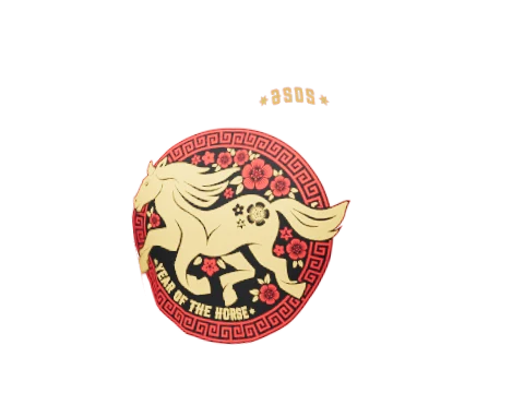 Red Year of the Horse Tee
