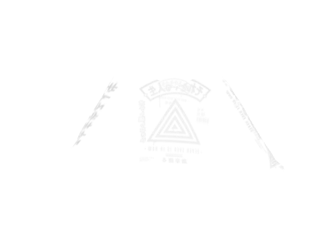 Never Triangle Print Hoodie