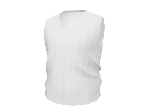White Sweater Vest