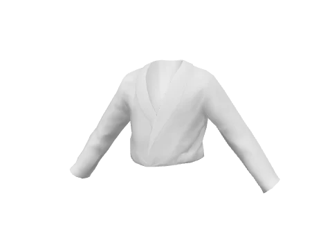 White Silk Robe