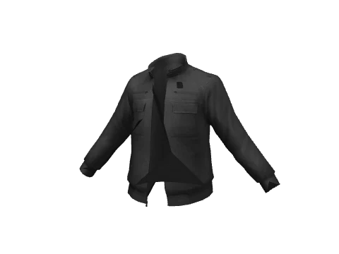 Black Utility Bomber