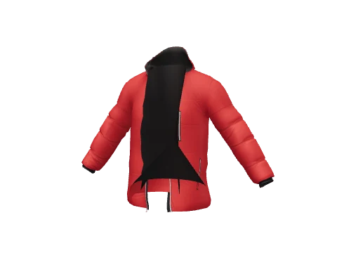 Red Puffer Jacket