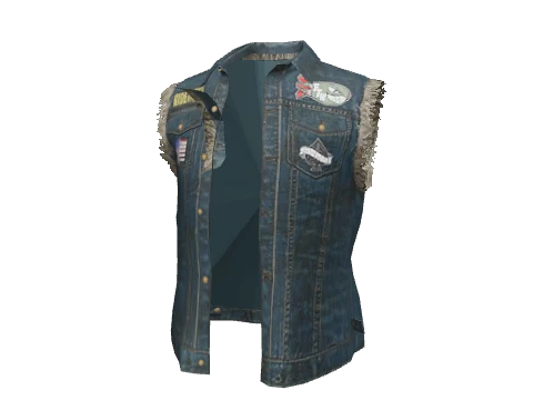 Vintage Patched Denim Cut