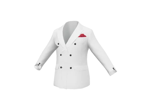 Classic Ivory Double Suit