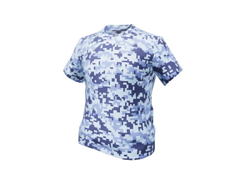 Blue Digital T-Shirt
