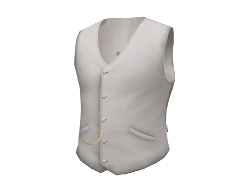 Silver Pocket Watch Vest