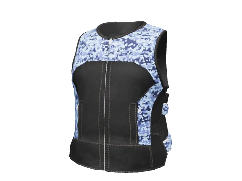 Blue Digital Defender Vest