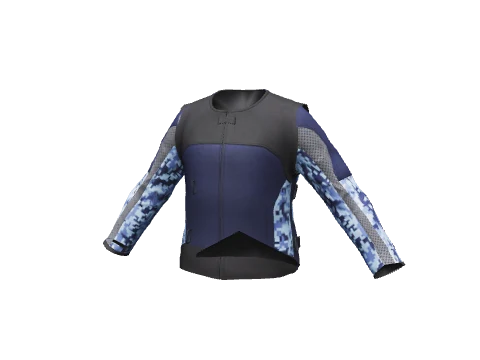 Blue Digital Sports Biker