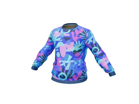 Azure Pattern Sweater