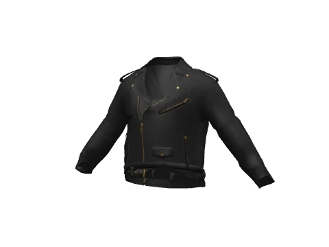 Black Fashion Biker