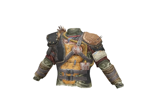 Green & Yellow Raider Top