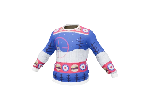 Burger Shot Festive Sweater