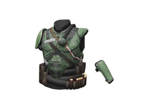 Green Mercenary Vest
