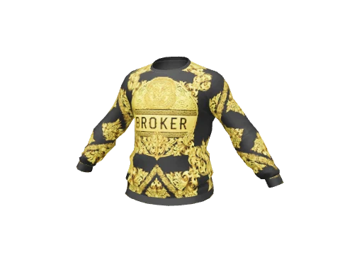Broker Ornate Sweater