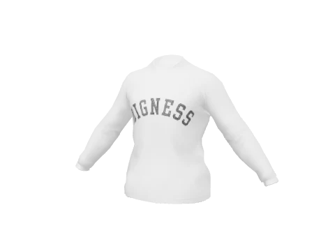 White Bigness Jersey