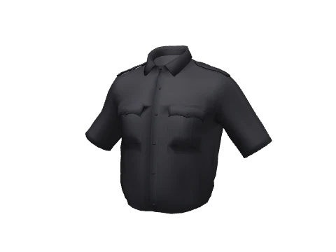Black Short Uniform Closed