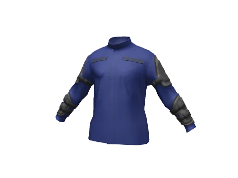 Blue Armored Shirt