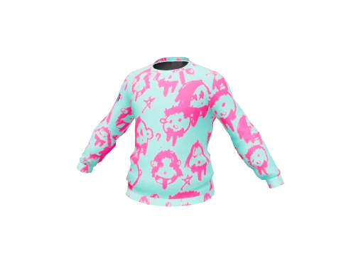 Bigness Faces Sweater
