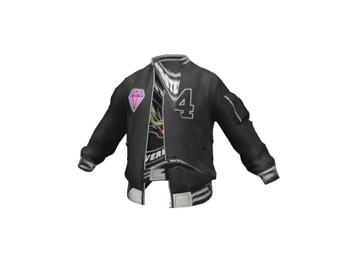 Panther Varsity Jacket Open