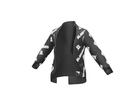 Black Blagueurs Cardigan