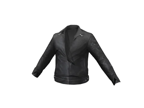 Full Black Leather Jacket