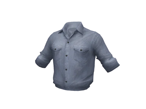 Denim Tucked Shirt