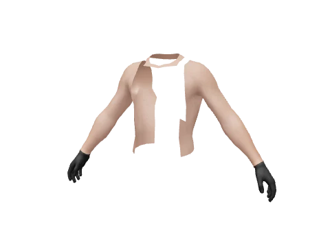Black Leather Gloves