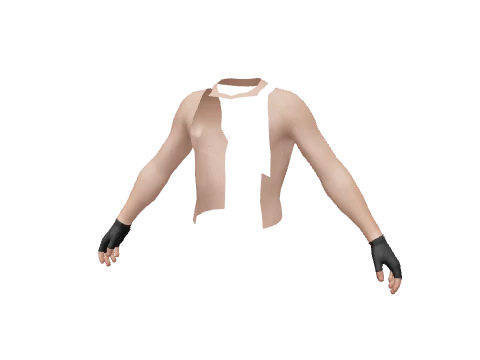 Black Fingerless Gloves