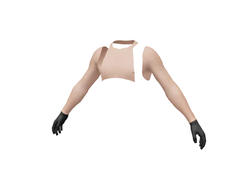 Black Woolen Gloves