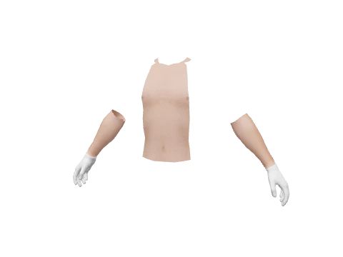 White Cotton Gloves