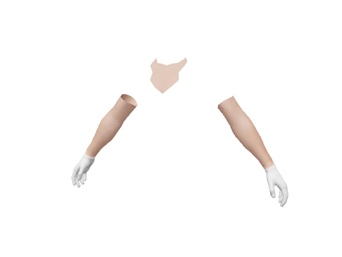 White Cotton Gloves